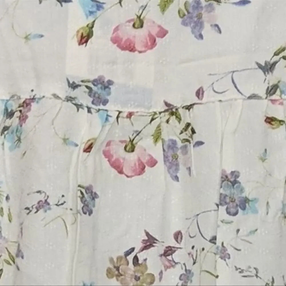 2 pack Buffalo Ladies' Flutter Sleeve Floral Top - Picture 8 of 13